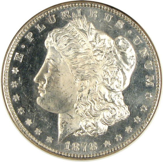 image for: 1878-S $1  NGC MS64 DMPL