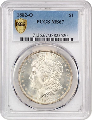 image for: 1882-O $1 PCGS MS67