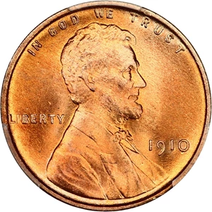 image for: 1910 1c PCGS MS67 RD