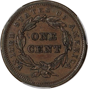 image for: 1840 1c PCGS/CAC AU55 (Small Date)