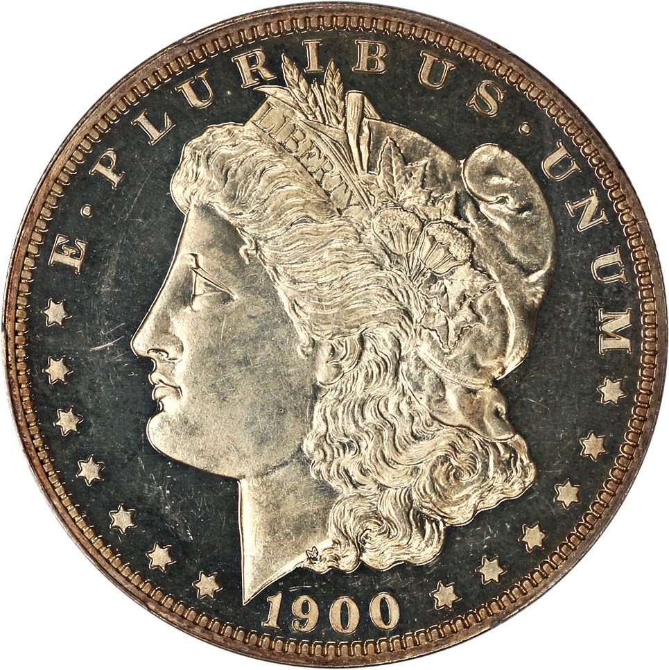 image for: 1900 $1 PCGS Proof 64+ CAM