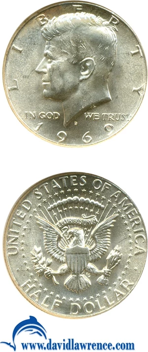 image for: 1969-D 50c NGC MS67