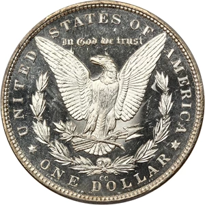 image for: 1882-CC $1 PCGS MS66 DMPL