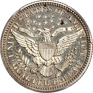 image for: 1911 25c PCGS Proof 64 ex: D.L. Hansen