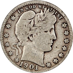 image for: 1901-O 25c PCGS VG-10