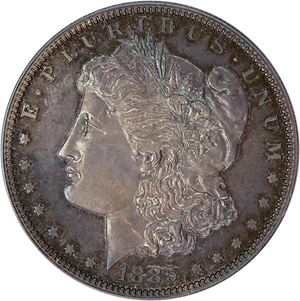 image for: 1885 $1 PCGS Proof 65