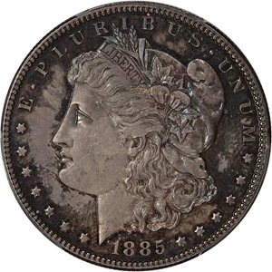 image for: 1885 $1 PCGS Proof 64