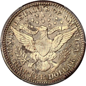 image for: 1907 25c PCGS Proof 66 CAM ex: D.L. Hansen