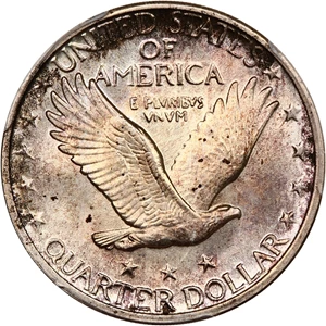 image for: 1929-D 25c PCGS MS65+ FH ex: D.L. Hansen