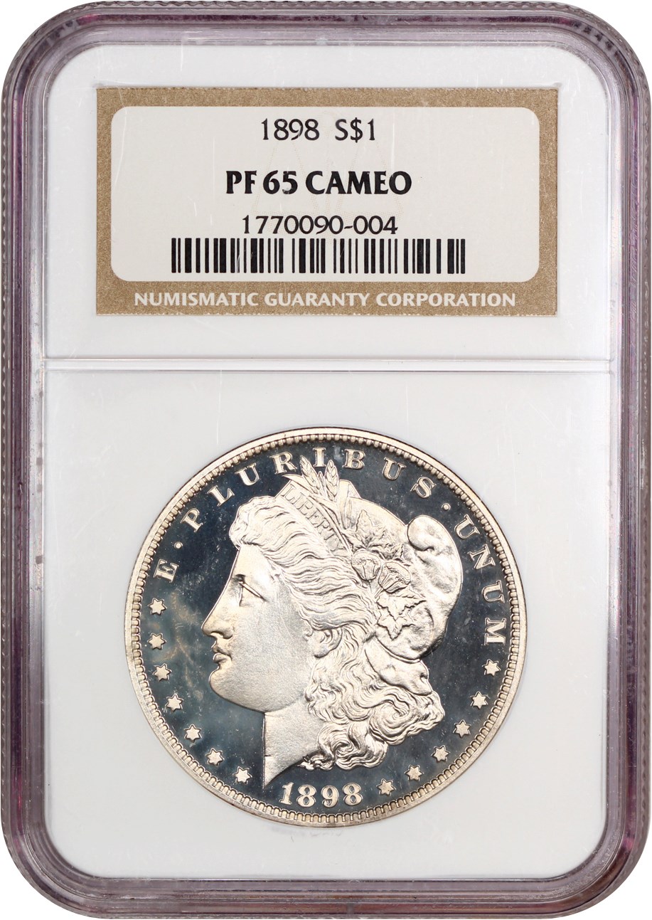 image for: 1898 $1 NGC Proof 65 CAM