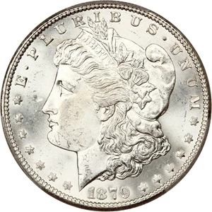 image for: 1879-S $1 PCGS MS65 (VAM-42, Reverse of 1878)
