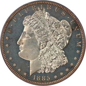 image for: 1885 $1 PCGS Proof 64