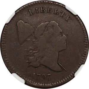 image for: 1797 1/2c NGC VF30 BN (Pl. Edge)