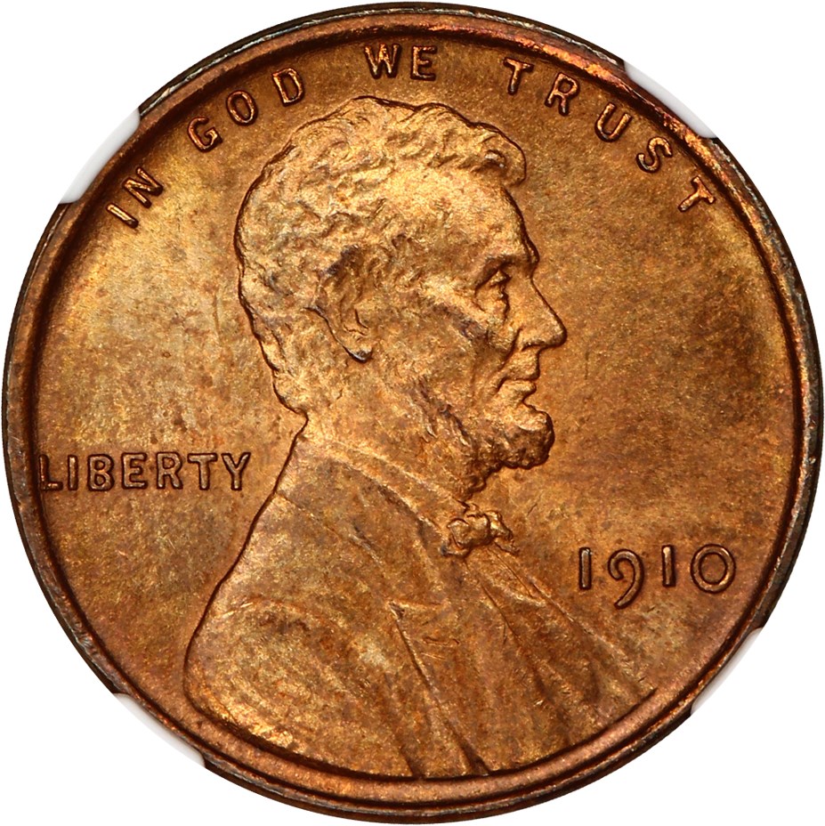 image for: 1910 1c NGC MS64 RB