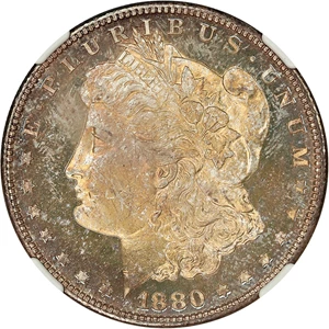 image for: 1880-S $1 NGC MS65