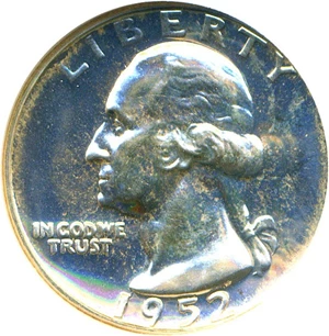 image for: 1952 25c NGC Proof 66