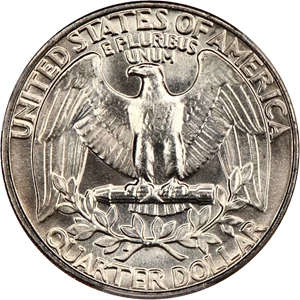 image for: 1985-D 25c PCGS MS67 ex: D.L. Hansen