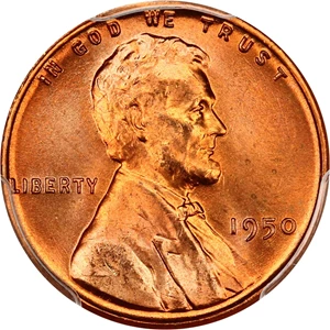 image for: 1950 1c PCGS MS67 RD