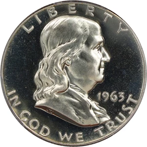 image for: 1963 50c PCGS Proof 66 CAM