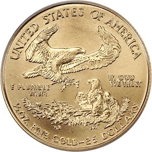 image for: 2006-W Gold Eagle $25 PCGS MS69 (Burnished)