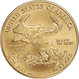 image for: 2008-W Gold Eagle $25 PCGS MS70 (Burnished)