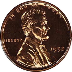 image for: 1952 1c PCGS Proof 65 RD