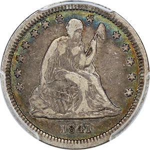 image for: 1841-O 25c PCGS VF25