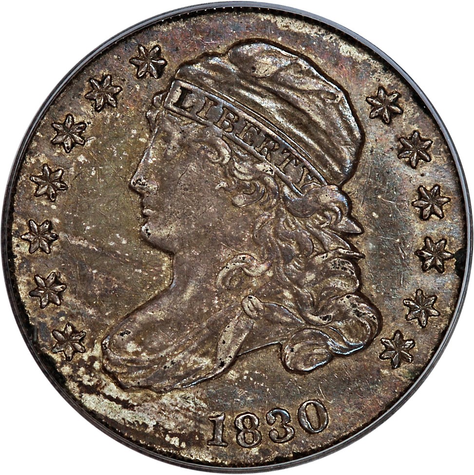 image for: 1830/29 10c PCGS/CAC AU53