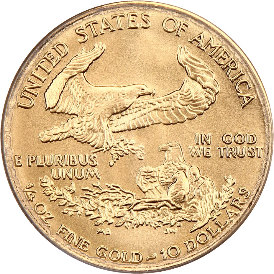 image for: 2006-W Gold Eagle $10 PCGS MS69 (Burnished)
