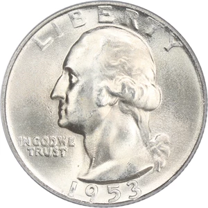 image for: 1953-S 25c PCGS MS66 (Omaha Bank Hoard)