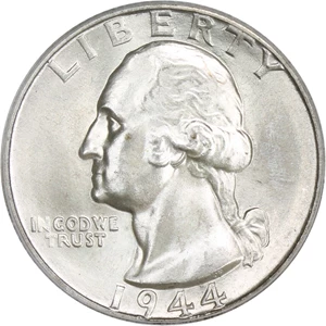 image for: 1944 25c PCGS MS66
