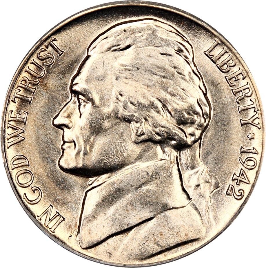 image for: 1942-D 5c PCGS MS66 FS