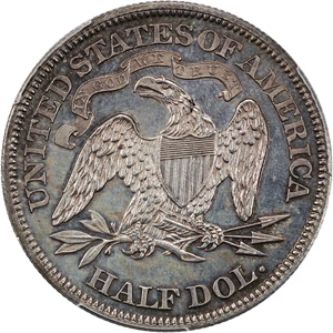 image for: 1866 50c PCGS Proof 61 (Motto)