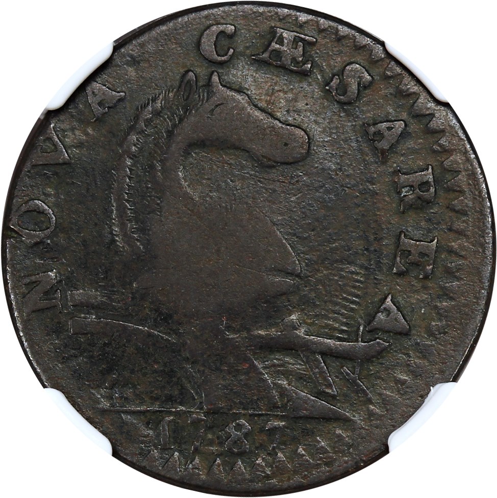 image for: 1787 New Jersey NGC VF20 BN (No Plow Sprig)