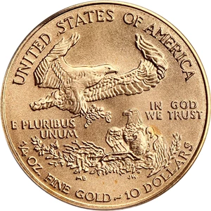 image for: 2003 Gold Eagle $10 PCGS MS69