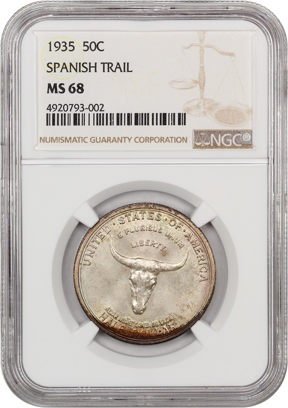 1935 Silver Commemoratives Spanish Trail Coin Pricing Guide | The