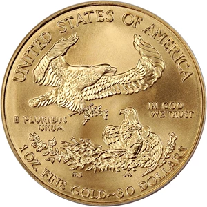 image for: 2006-W Gold Eagle $50 PCGS MS69