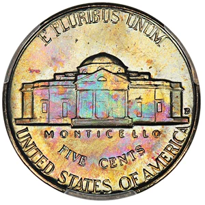image for: 1958-D 5c PCGS MS67 FS
