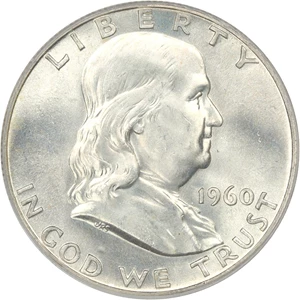image for: 1960 50c PCGS MS64 FBL