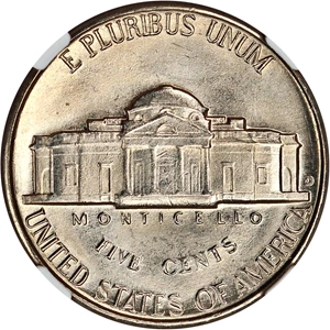 image for: 1952-D 5c NGC MS67