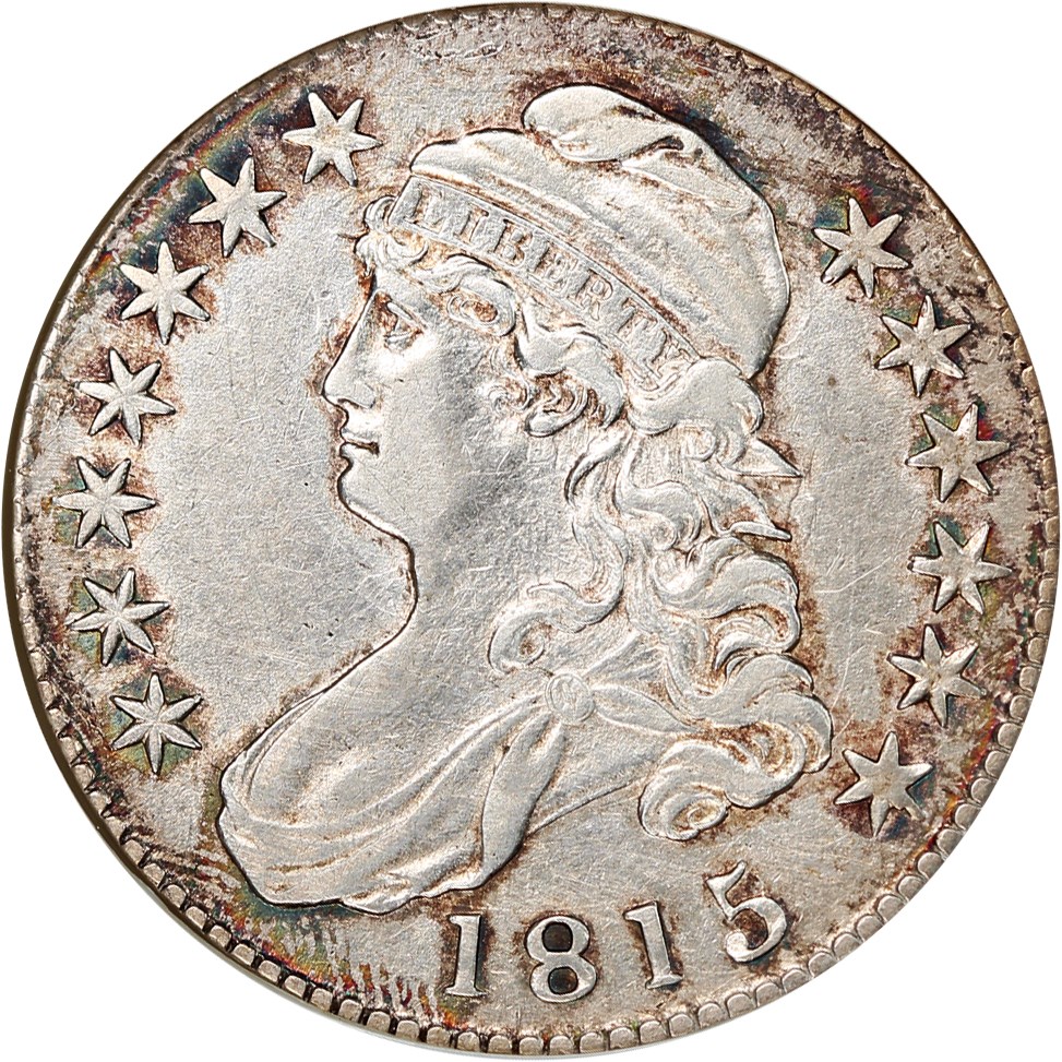 image for: 1815/2 50c NGC/CAC XF45 (OH)