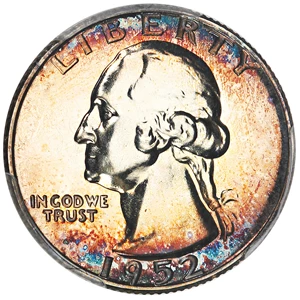 image for: 1952 25c PCGS Proof 63