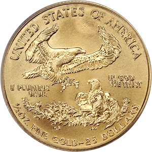 image for: 2006-W Gold Eagle $25 PCGS MS69 (Burnished)