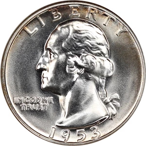 image for: 1953 25c NGC Proof 66