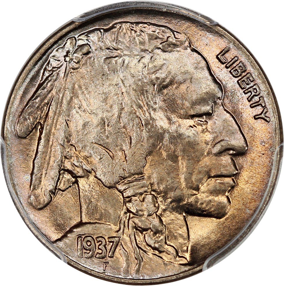 image for: 1937-D 5c PCGS MS66