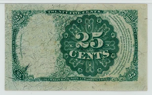 image for: FR. 1309 Bust of Robert Walker 25c Fractional Currency PMG Gem Unc 65 (EPQ)