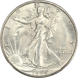 image for: 1944-S 50c NGC MS64
