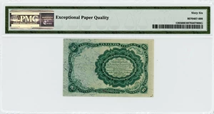 image for: FR. 1265 Head of William Meredith. 10c Fractional Currency PMG Gem Unc 66 EPQ