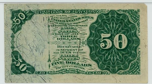 image for: FR. 1379 50c Fractional Currency PMG Unc 62