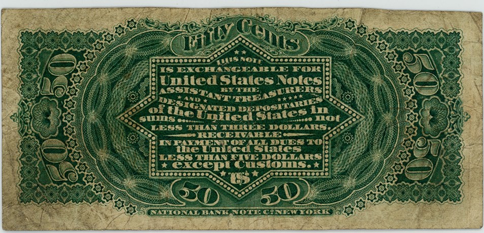 image for: FR. 1374 50c Fractional Currency PMG Very Fine 25